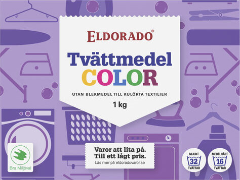 Eldorado Tvättmedel Color 1kg