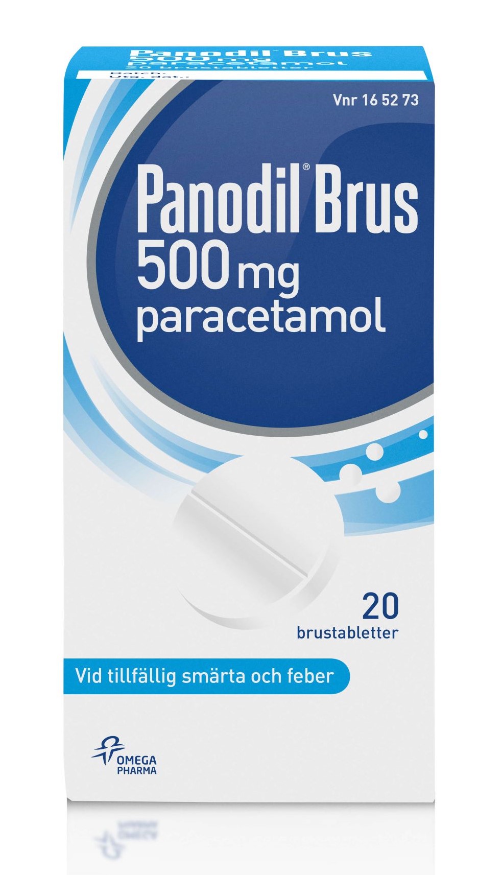 Panodil Brus 500mg 20st brustabletter